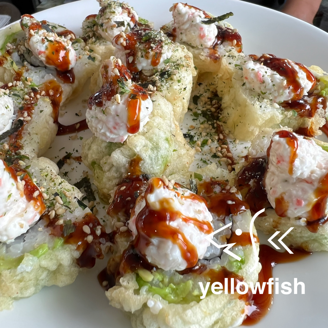 El Dorado Roll Yellowfish Sushi